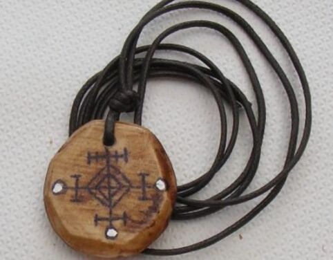 handmade good luck amulet