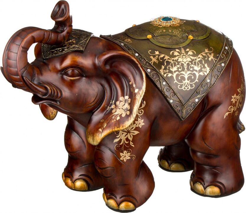 elephant figure as an amulet for good luck