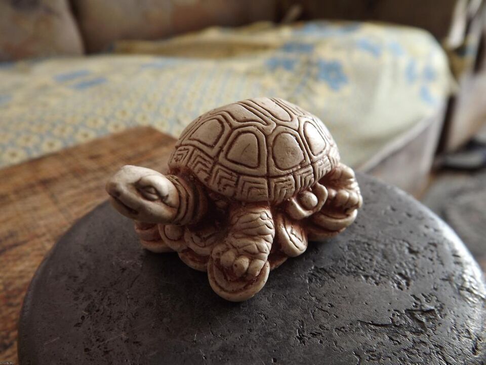 turtle figure as an amulet for good luck